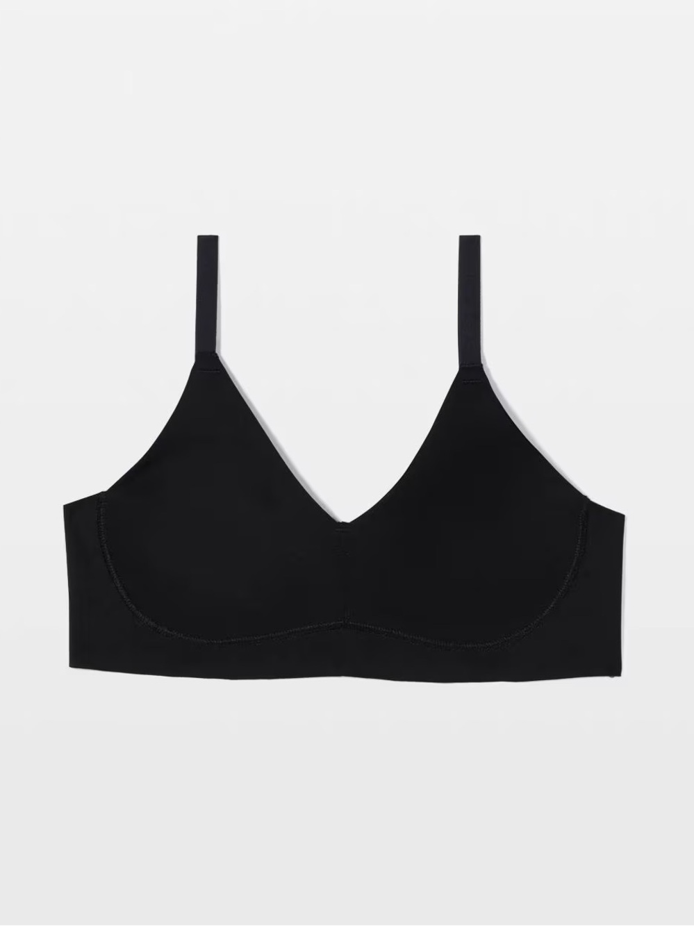 Soma Vanishing UL Wireless Bralette Black Large